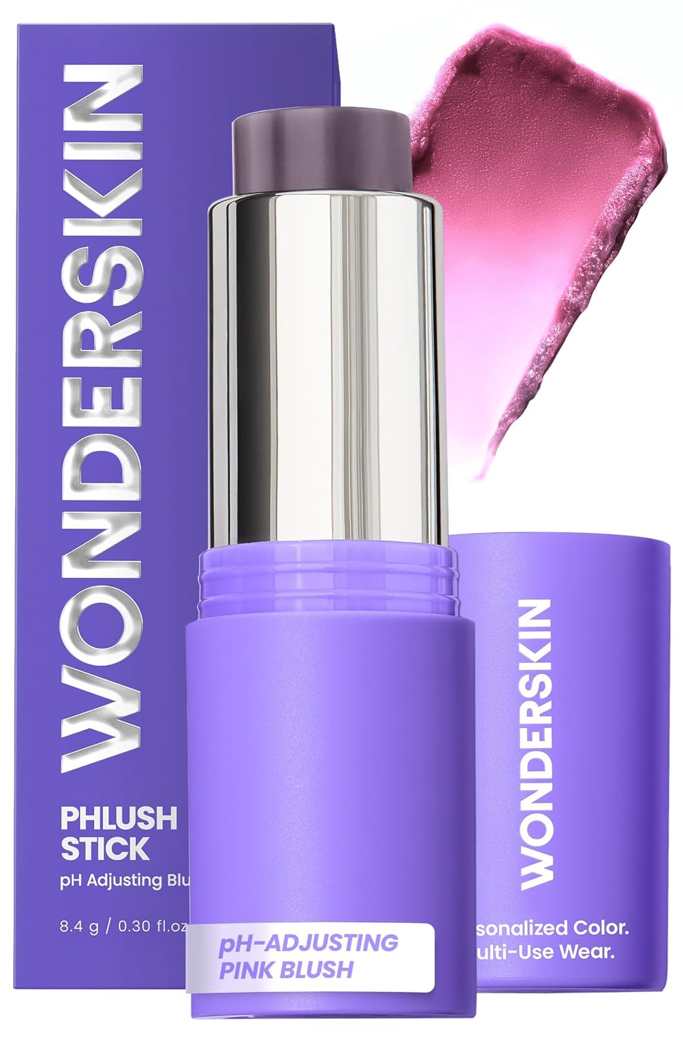 Cream Blush Stick Ph-Activated - Phlush Stick, Blush for Cheeks