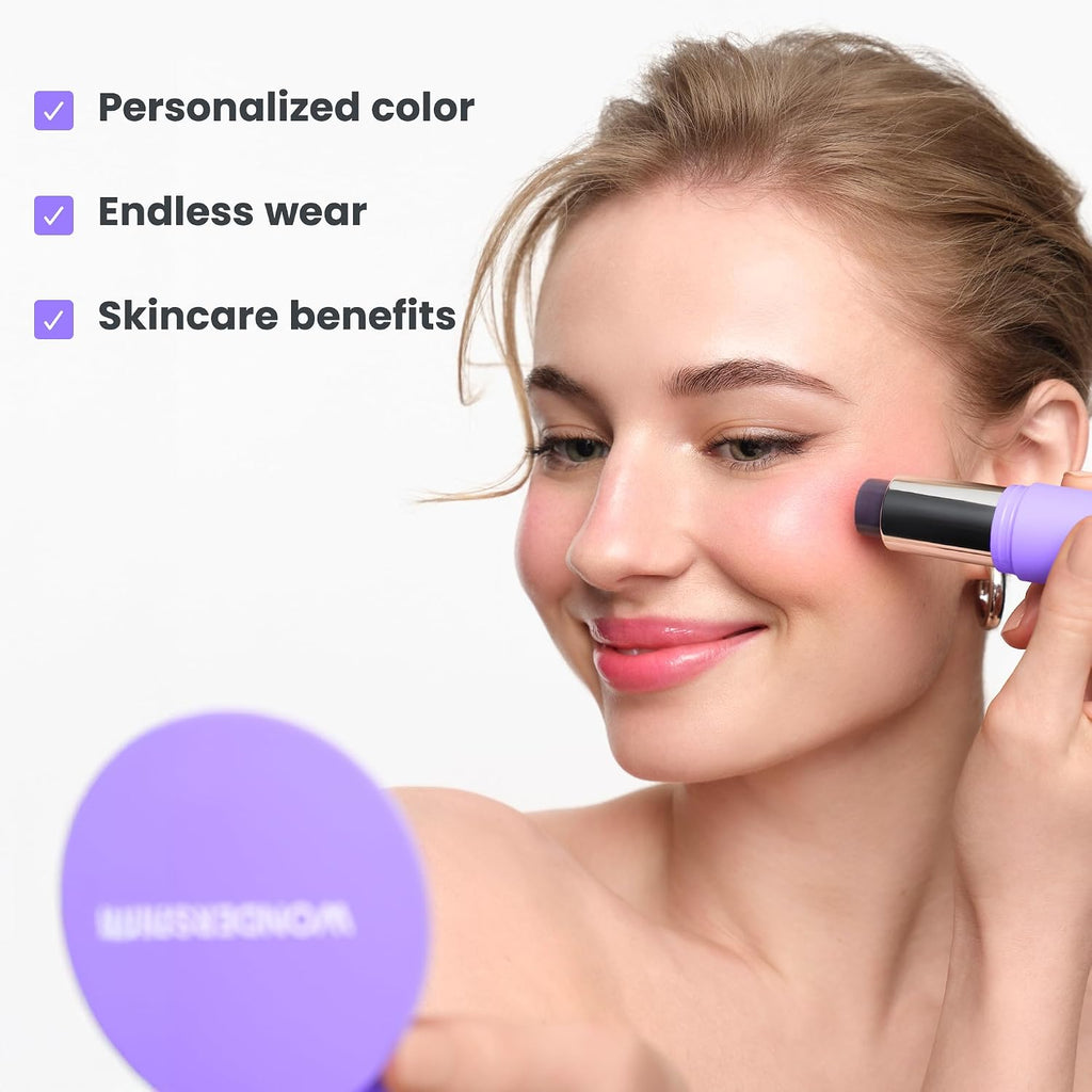 Cream Blush Stick Ph-Activated - Phlush Stick, Blush for Cheeks
