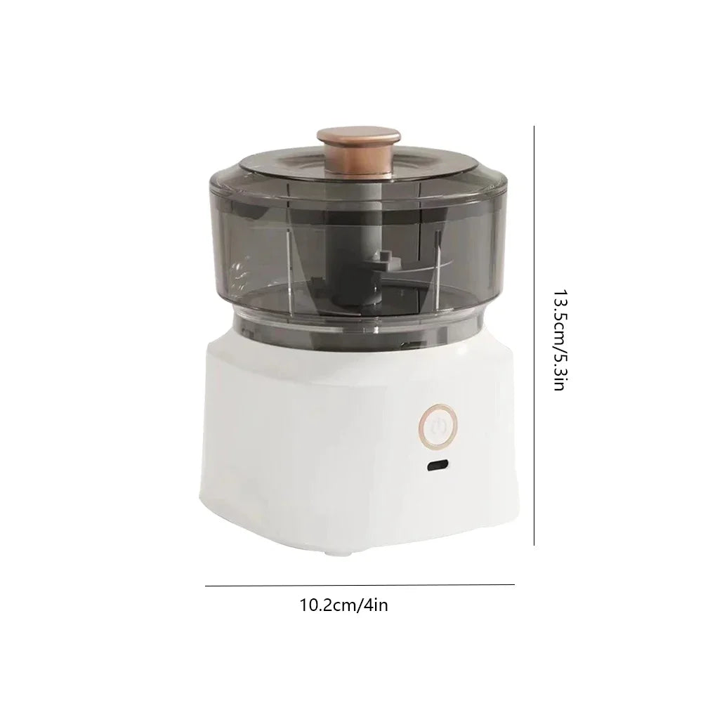 ✨ Mini Electric Food Chopper – 350ML Cordless Garlic & Vegetable Chopper | Compact Kitchen Essential